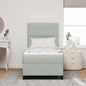Letto A Sorgente Led Con Materasso Velluto