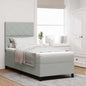 Letto A Sorgente Led Con Materasso Velluto