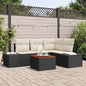 Set Divano Da Giardino Con Archiviazione 5 Pcs Polyrattan