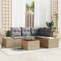 Set Divano Da Giardino Con Archiviazione 5 Pcs Polyrattan