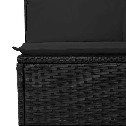 Set Divano Da Giardino Con Archiviazione 5 Pcs Polyrattan