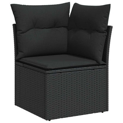 Set Divano Da Giardino Con Archiviazione 5 Pcs Polyrattan