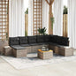 Set Divano Da Giardino 9 Pcs