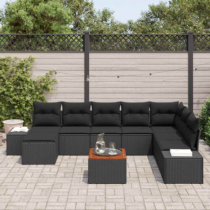 Set Divano Da Giardino 9 Pcs