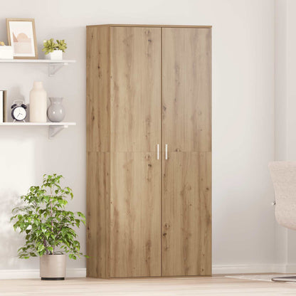 Scarpiera Bianca 80X39X178 Cm In Legno Multistrato