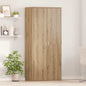 Scarpiera Bianca 80X39X178 Cm In Legno Multistrato
