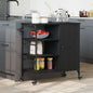Carrello Da Cucina 87,5X38,5X84,5 Cm In Legno Multistrato