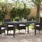 Tavolo Da Patio Antracite 180 X 80 X 74 Cm