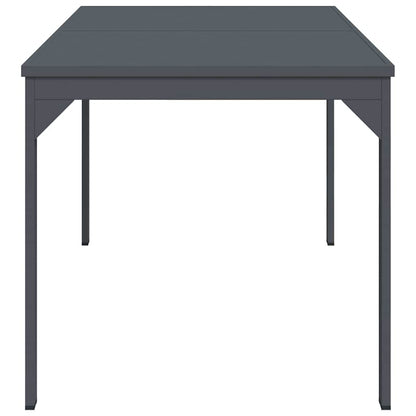 Tavolo Da Patio Antracite 180 X 80 X 74 Cm