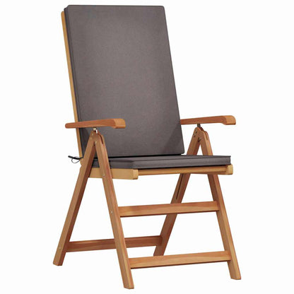 Sedia Da Giardino 4 Pcs Marrone E 57 X 71.5 X 104 Cm