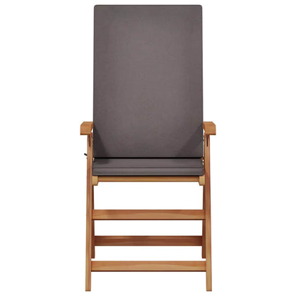 Sedia Da Giardino 4 Pcs Marrone E 57 X 71.5 X 104 Cm