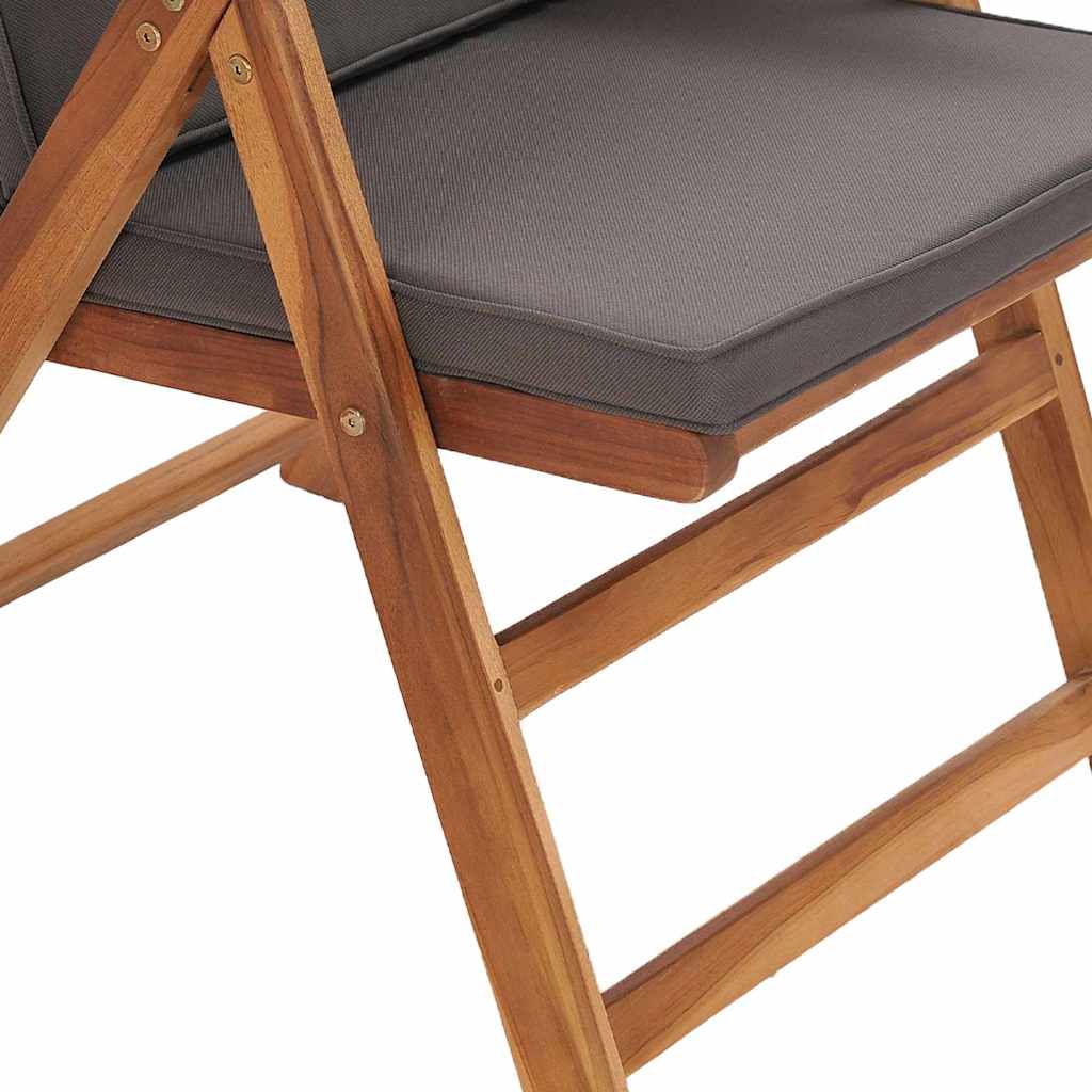 Sedia Da Giardino 6 Pcs Marrone E 57 X 71.5 X 104 Cm