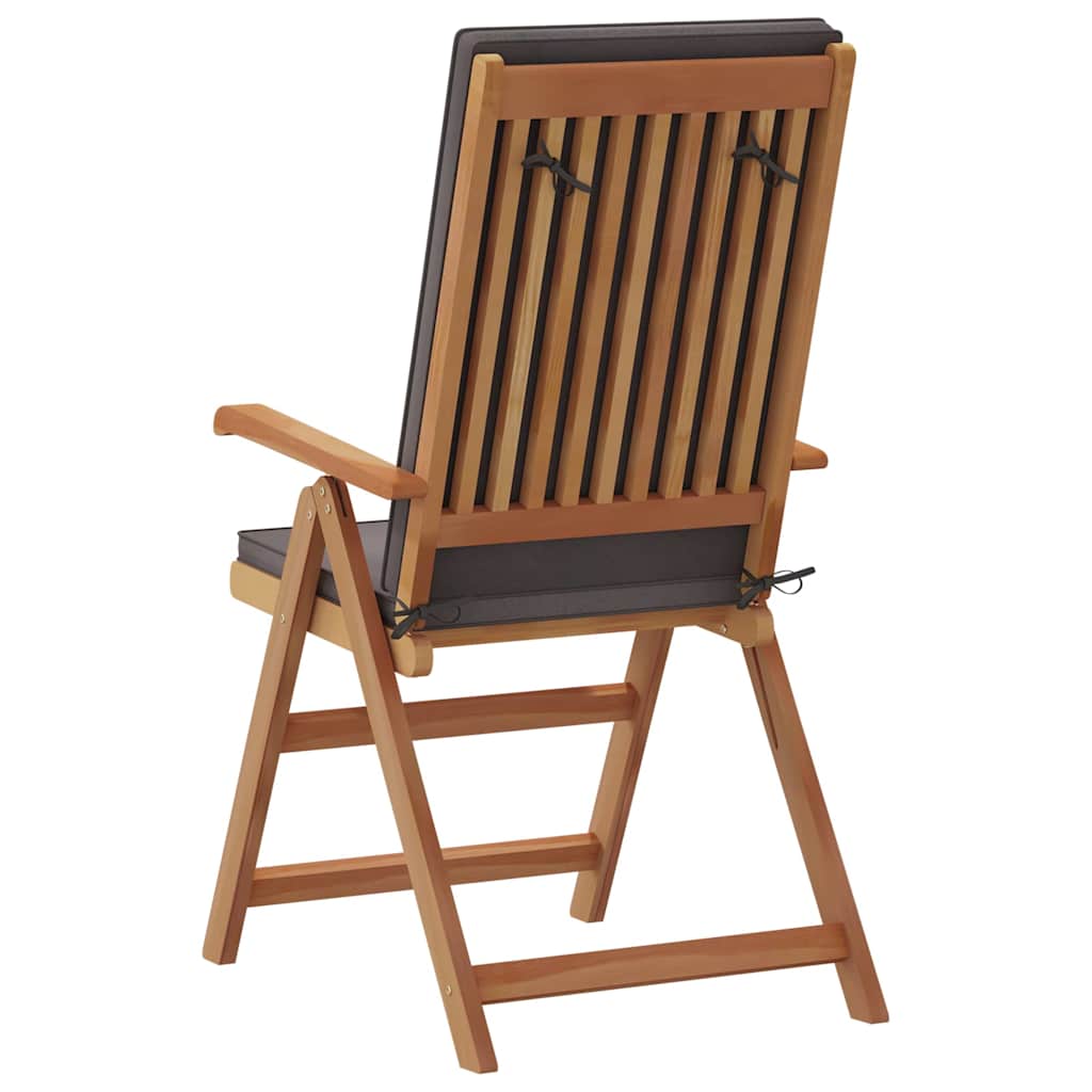 Sedia Da Giardino 6 Pcs Marrone E 57 X 71.5 X 104 Cm