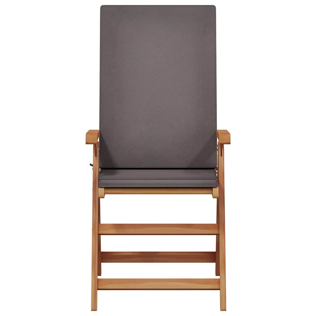 Sedia Da Giardino 8 Pcs Marrone E 57 X 71.5 X 104 Cm