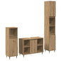 Set Mobili Da Bagno 3 Pz In Legno Multistrato