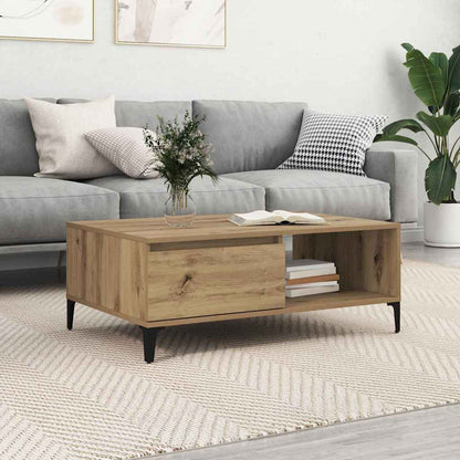 Tavolino Da Salotto 90X60X35Cm Legno Multistrato
