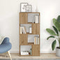 Mobile Porta Tv 80X24X32Cm Legno Multistrato Rovere Artigianale