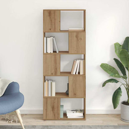 Mobile Porta Tv 80X24X32Cm Legno Multistrato Rovere Artigianale