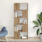 Mobile Porta Tv 80X24X32Cm Legno Multistrato Rovere Artigianale