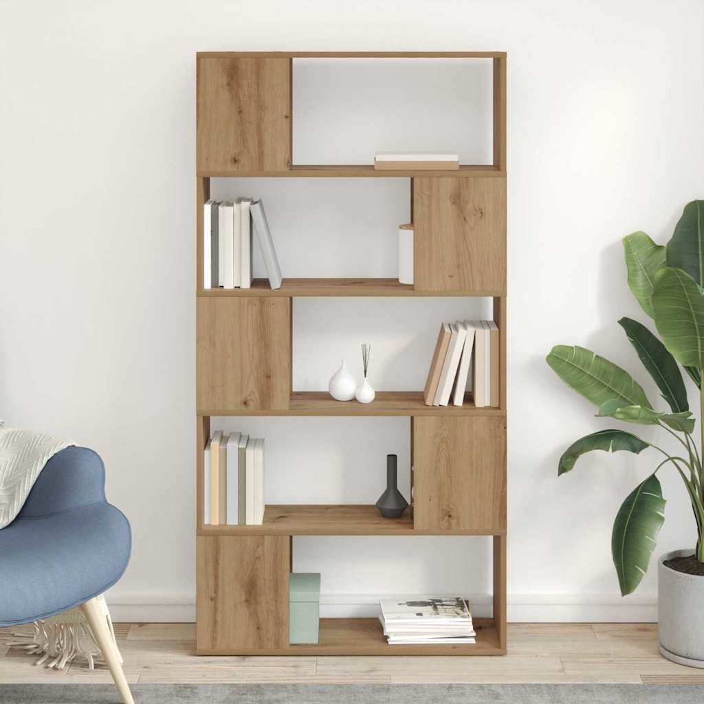 Mobile Porta Tv 80X24X32Cm Legno Multistrato Rovere Artigianale