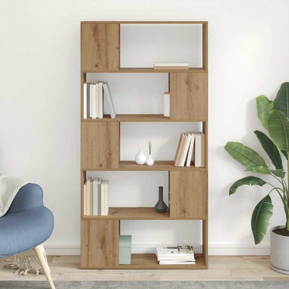 Mobile Porta Tv 80X24X32Cm Legno Multistrato Rovere Artigianale