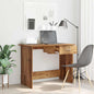 Scrivania Bianca 100X50X76 Cm In Legno Multistrato