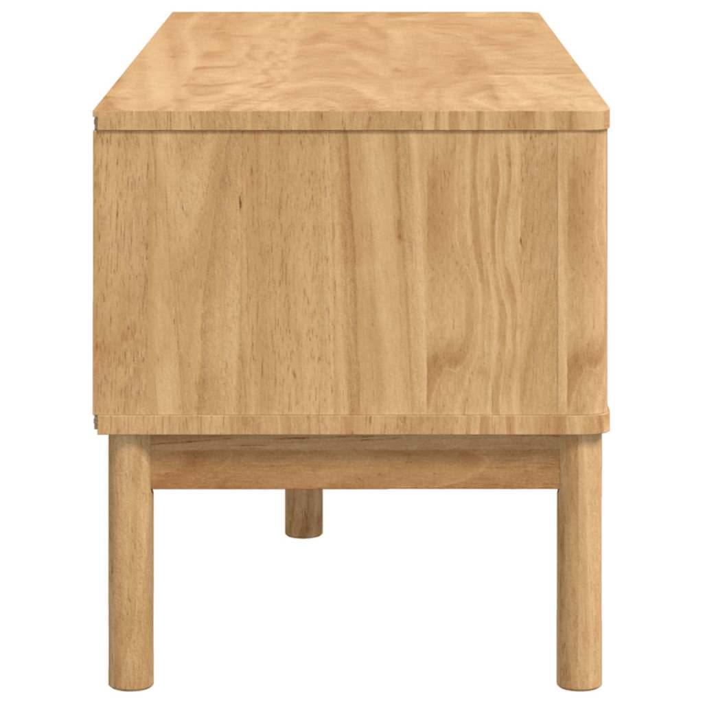Panchina Per Corridoio Floro Marrone Cerato 115 X 40 X 45 Cm