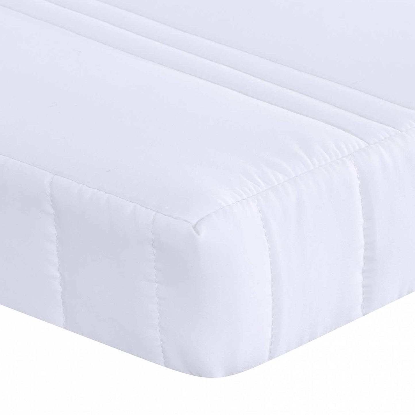 Materasso In Schiuma Estensibile 80 X 200 Cm Bianco