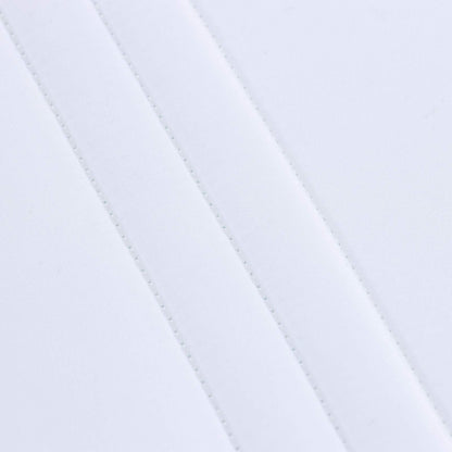 Materasso In Schiuma Estensibile 80 X 200 Cm Bianco