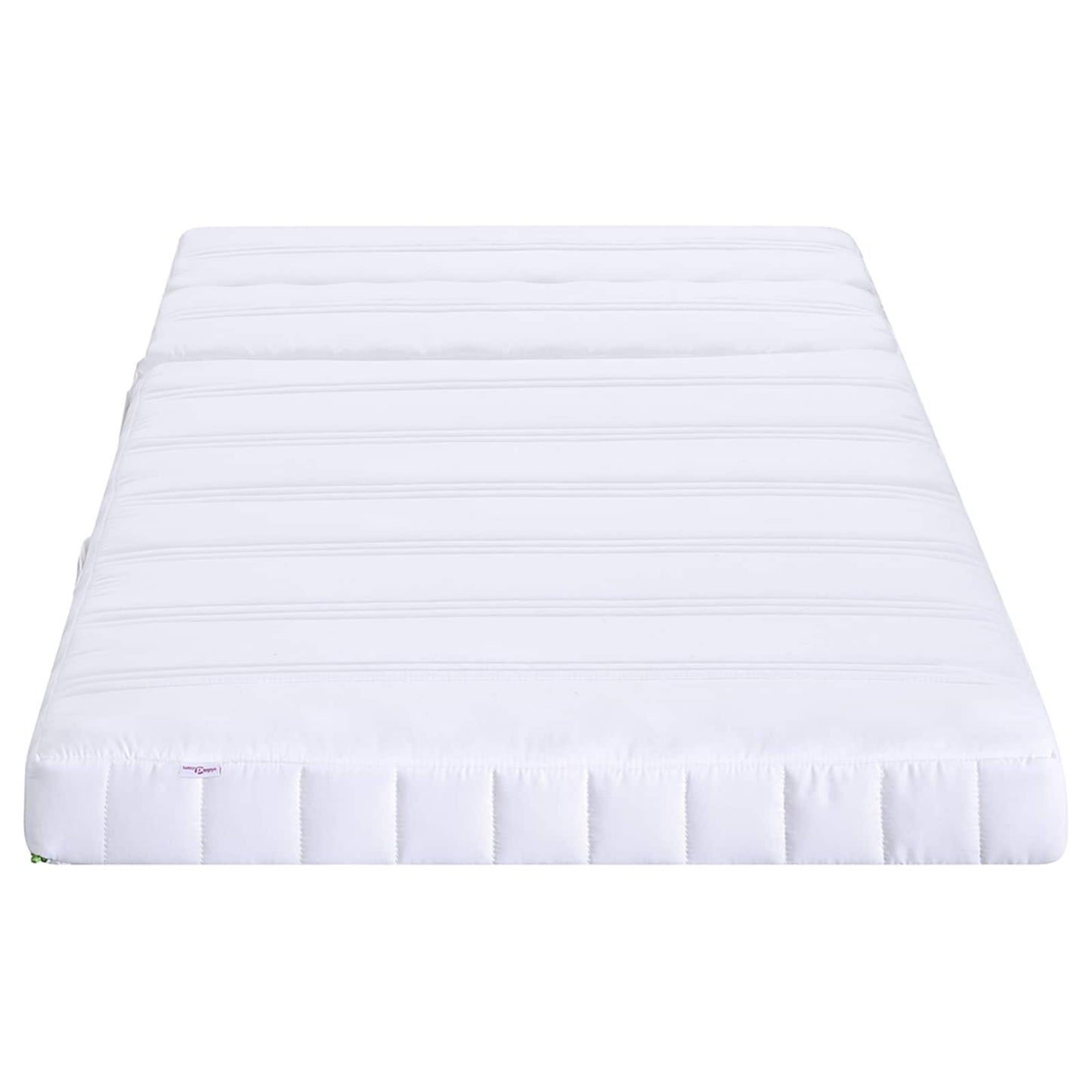 Materasso In Schiuma Estensibile 80 X 200 Cm Bianco