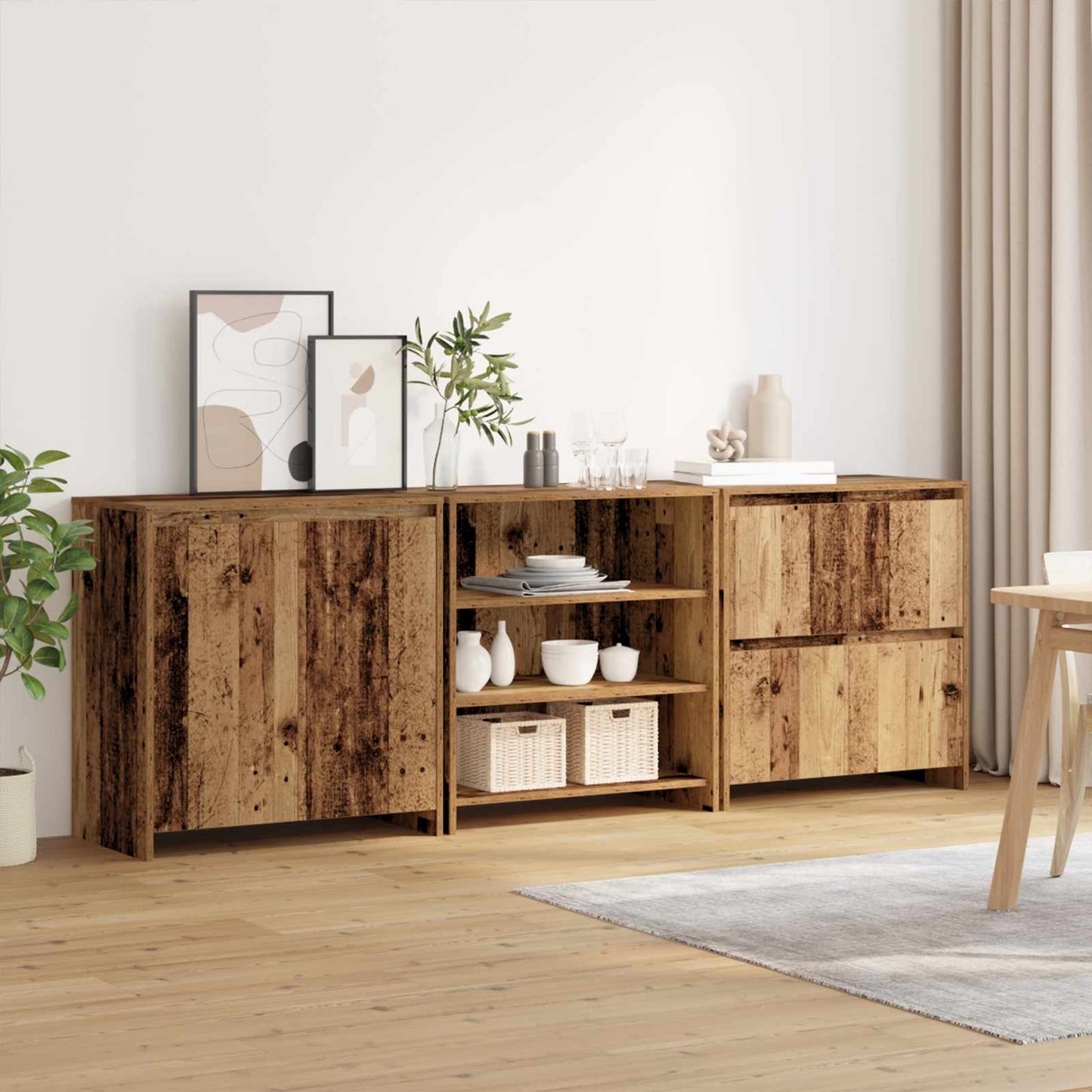 Credenza 3 Pz 70 X 41 X 75 Cm