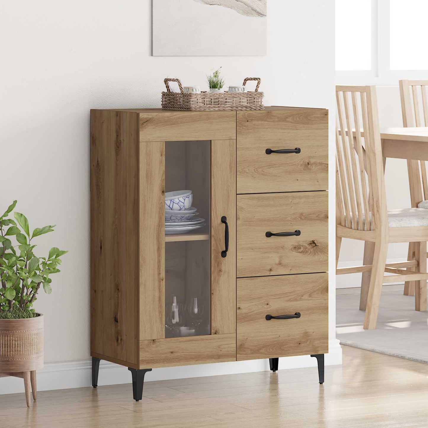Credenza Con Cassetto 69,5 X 34 X 90 Cm
