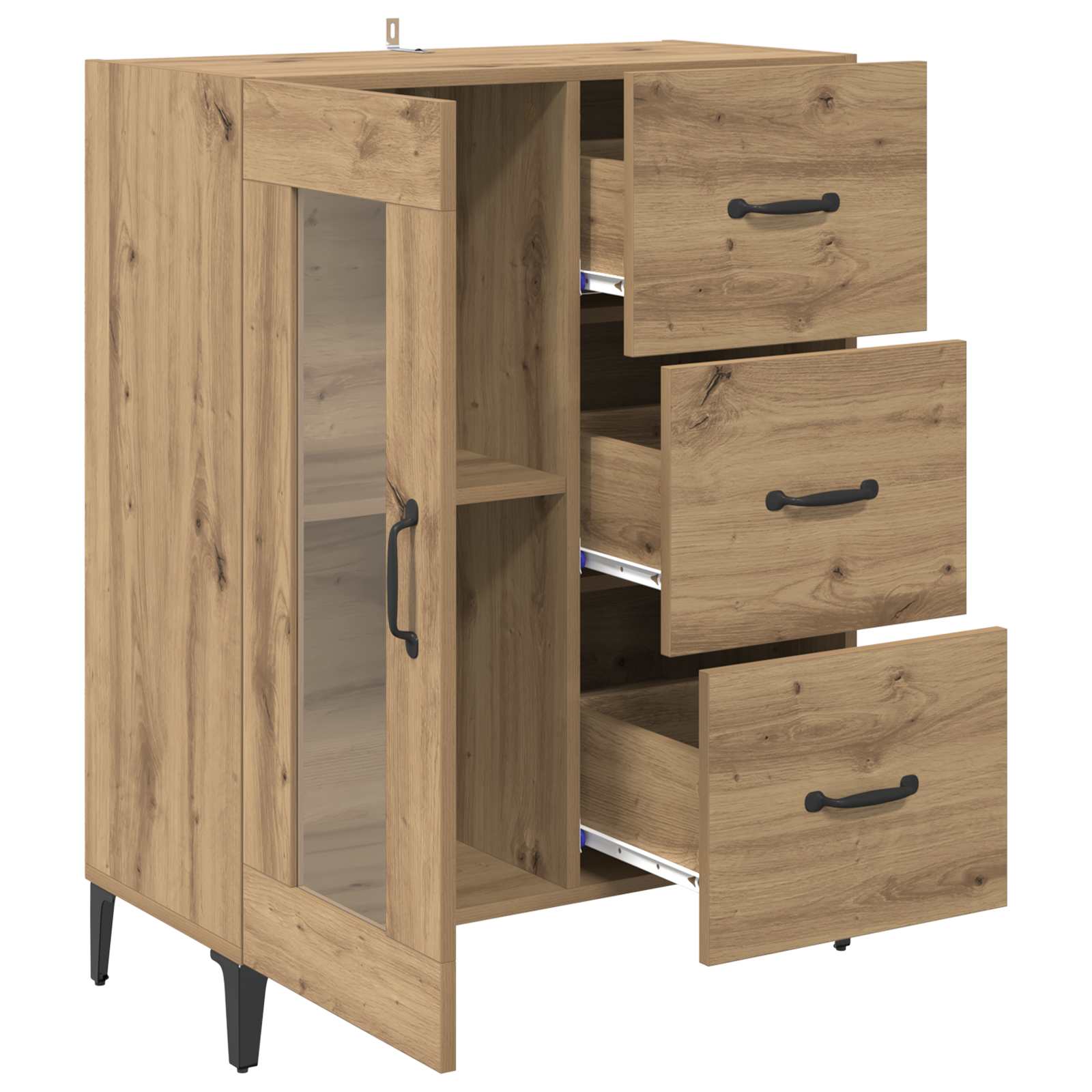Credenza Con Cassetto 69,5 X 34 X 90 Cm