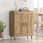 Credenza Bianca 69,5X34X90 Cm In Legno Multistrato