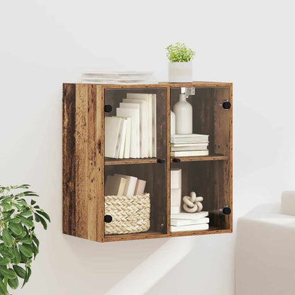 Mobile A Muro Con Ante In Vetro 68X37X68,5 Cm