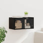 Mobile A Muro Con Ante In Vetro 68,5X37X35 Cm