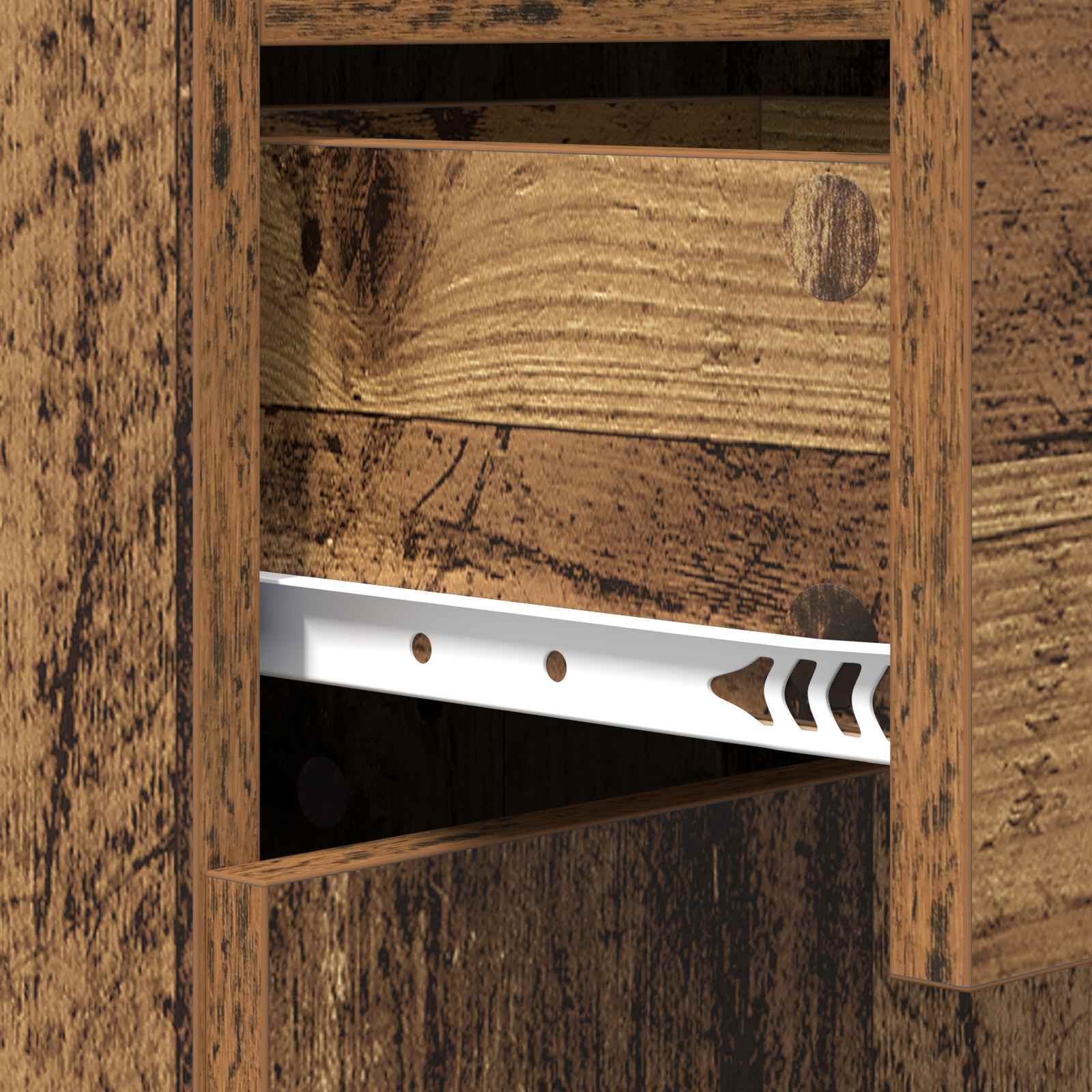 Credenza 45 X 42,5 X 93 Cm Legno Multistrato