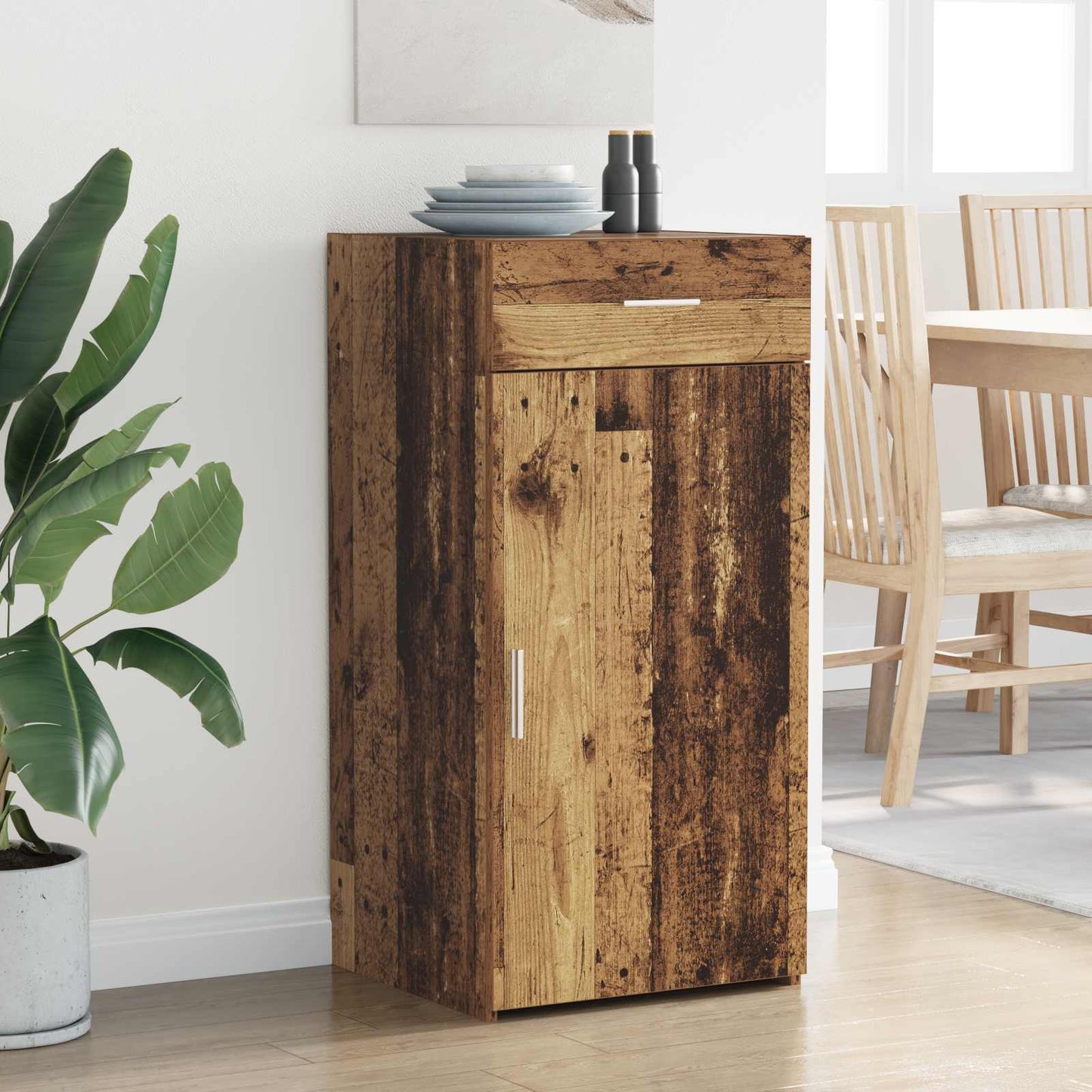 Credenza 45 X 42,5 X 93 Cm Legno Multistrato