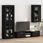 Credenza Florin 88,5 X 30,5 X 55,5 Cm Legno Multistrato Nero