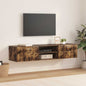 Credenza Con Porta Florin Rovere Fumé 88,5 X 30,5 X 55,5 Cm Quercia Affumicata