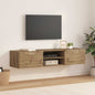 Credenza Florin 88,5 X 30,5 X 73 Cm Rovere Artigianale