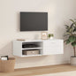 Credenza Florin 88,5 X 30,5 X 73 Cm Legno Multistrato Bianco