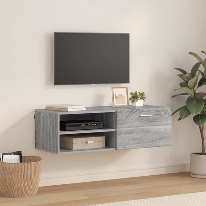 Credenza Con Porta Florin Grigio Sonoma 88,5 X 30,5 X 55,5 Cm Sonoma Grigia