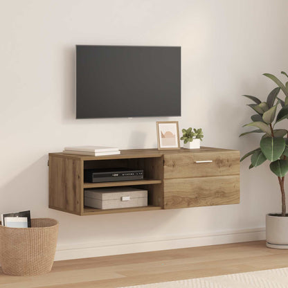 Credenza Florin 88,5 X 30,5 X 73 Cm Rovere Artigianale
