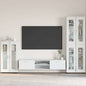 Credenza Florin 88,5 X 30,5 X 73 Cm Legno Multistrato Bianco