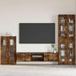Credenza Con Porta Florin Rovere Fumé 88,5 X 30,5 X 55,5 Cm Quercia Affumicata