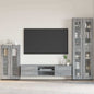 Credenza Con Porta Florin 88,5 X 30,5 X 73 Cm Grigio Sonoma