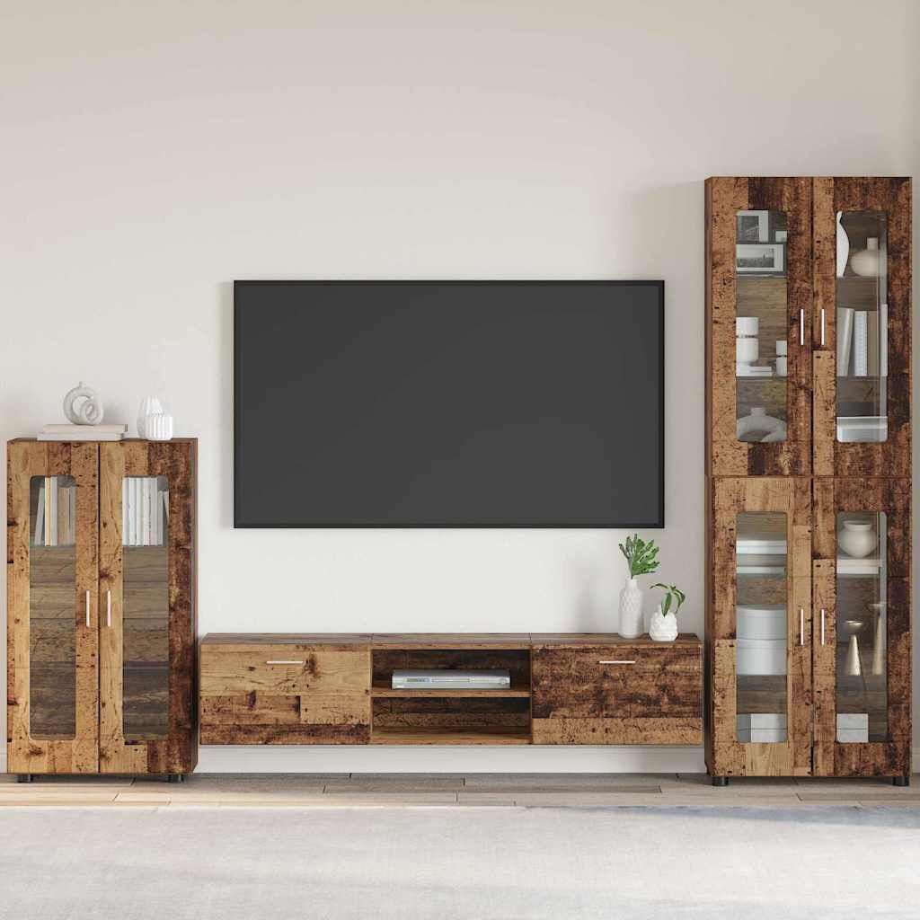 Credenza Con Porta Florin 88,5 X 30,5 X 73 Cm Legno Vecchio