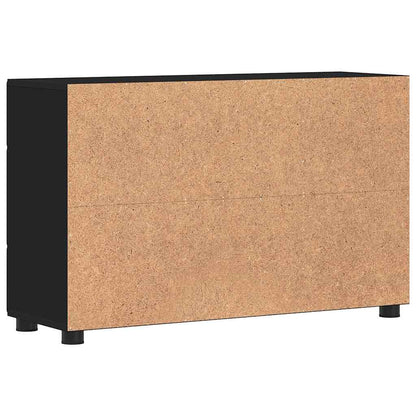 Credenza Florin 88,5 X 30,5 X 55,5 Cm Legno Multistrato Nero