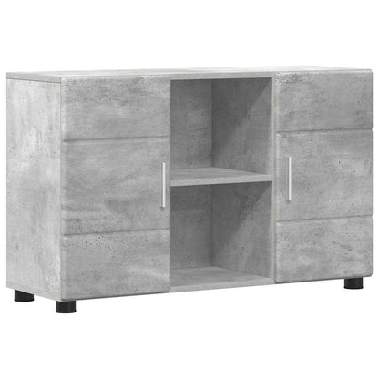 Credenza Con Porta Florin Grigio Cemento 88,5 X 30,5 X 55,5 Cm Rovere Sonoma